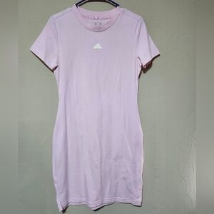 Adidas Pastel Pink Tee Dress. Nwt